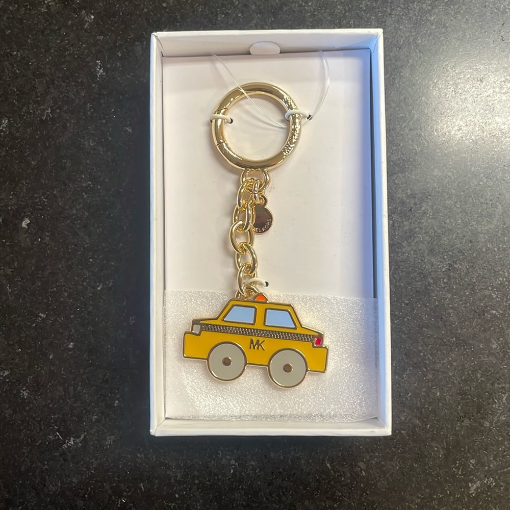Michael Kors taxi key chain
